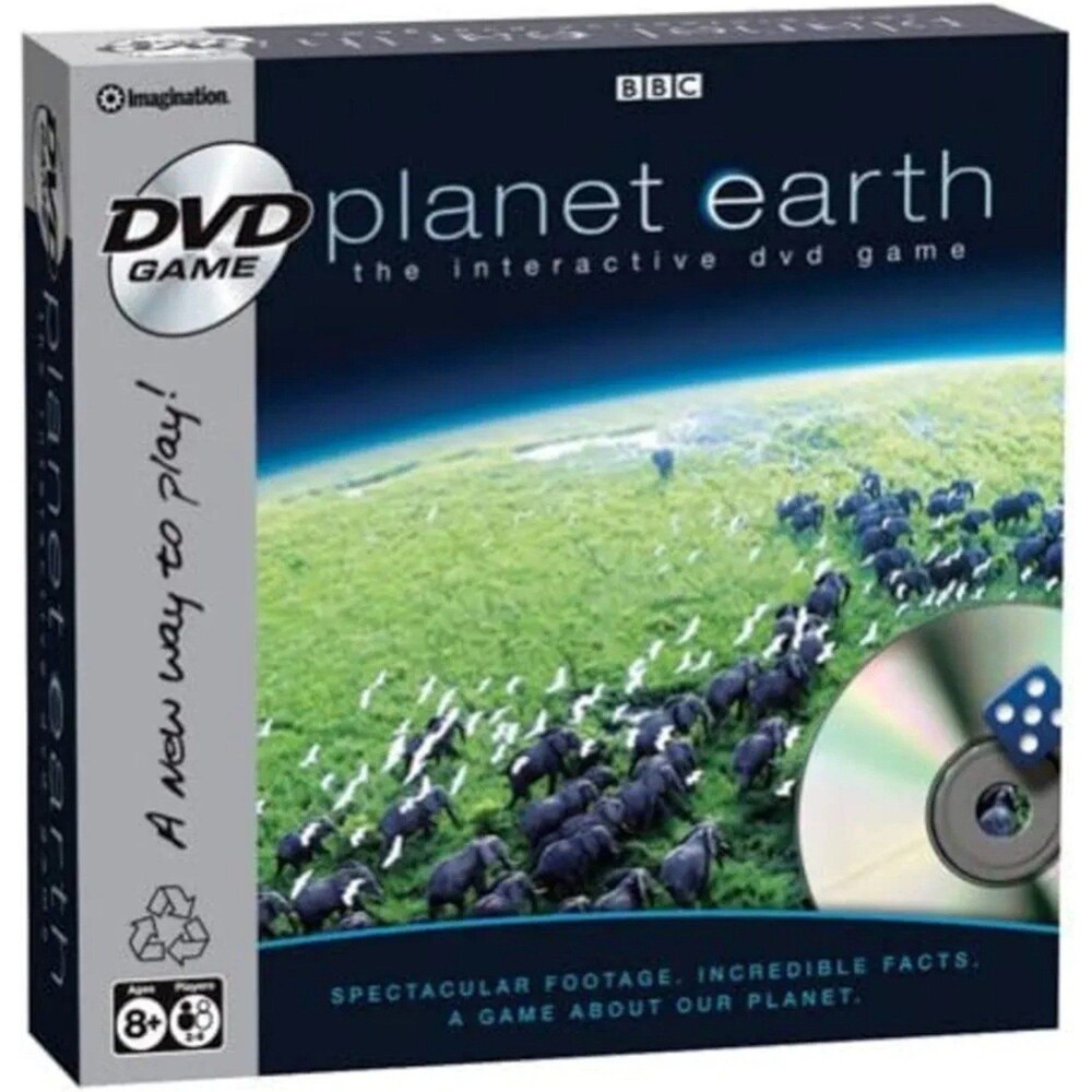 Planet Earth DVD Board Game NEW